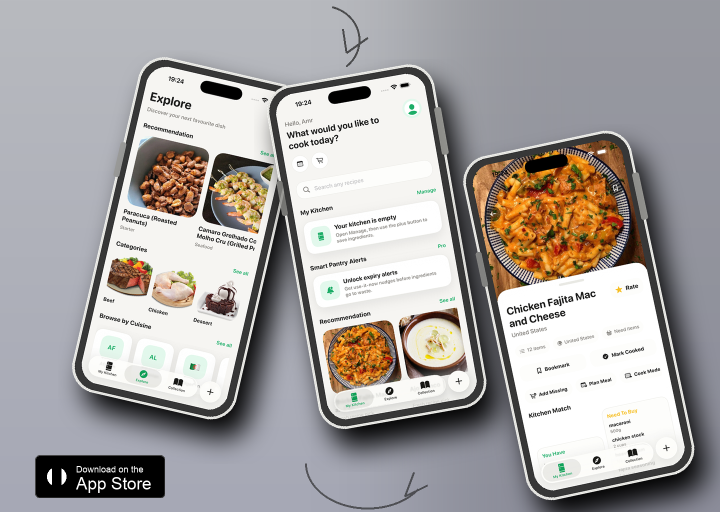 RecipeRift app preview